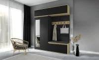 Cuier Hol Max 16, Artisan/ Negru - Trinity 16