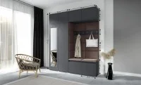 Cuier Hol Max 16, Grafit/ Maro - Trinity 8 1