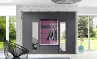 Cuier Hol Max 17, Grafit/Mov - Trinity 11