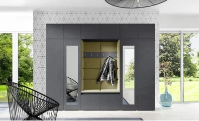 Cuier Hol Max 17, Grafit/Verde - Trinity 27