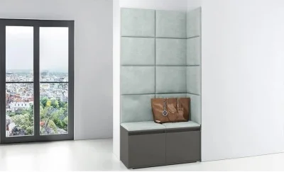 Cuier Hol Max 2, Grafit/ Verde - Trinity 21