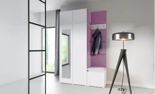 Cuier Hol Max 20, Alb/Mov - Trinity 11