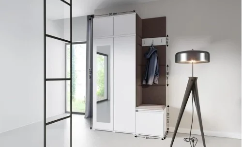 Cuier Hol Max 20, Alb/Maro - Trinity 8
