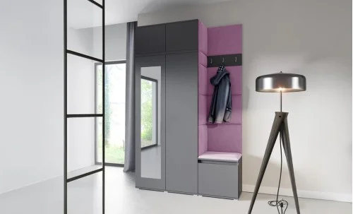 Cuier Hol Max 20, Grafit/Mov - Trinity 11