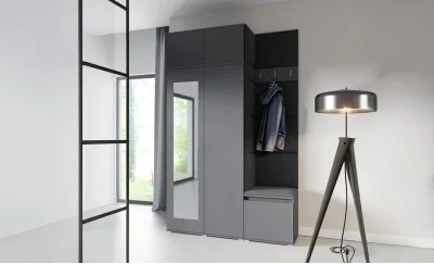 Cuier Hol Max 20, Grafit/Negru - Trinity 16