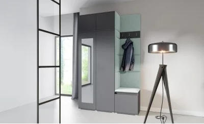 Cuier Hol Max 20, Grafit/Verde - Trinity 21