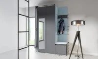 Cuier Hol Max 20, Grafit/Albastru - Trinity 22