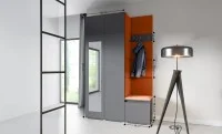 Cuier Hol Max 20, Grafit/Portocaliu - Trinity 25 1