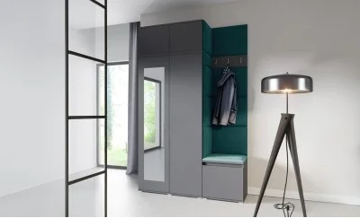 Cuier Hol Max 20, Grafit/Verde - Trinity 28