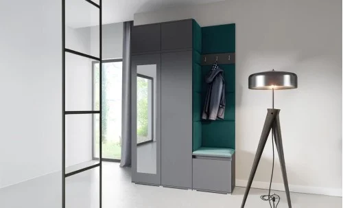 Cuier Hol Max 20, Grafit/Verde - Trinity 28