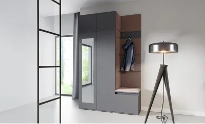 Cuier Hol Max 20, Grafit/Maro - Trinity 7