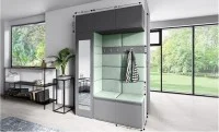 Cuier Hol Max 21, Grafit/ Verde - Trinity 21