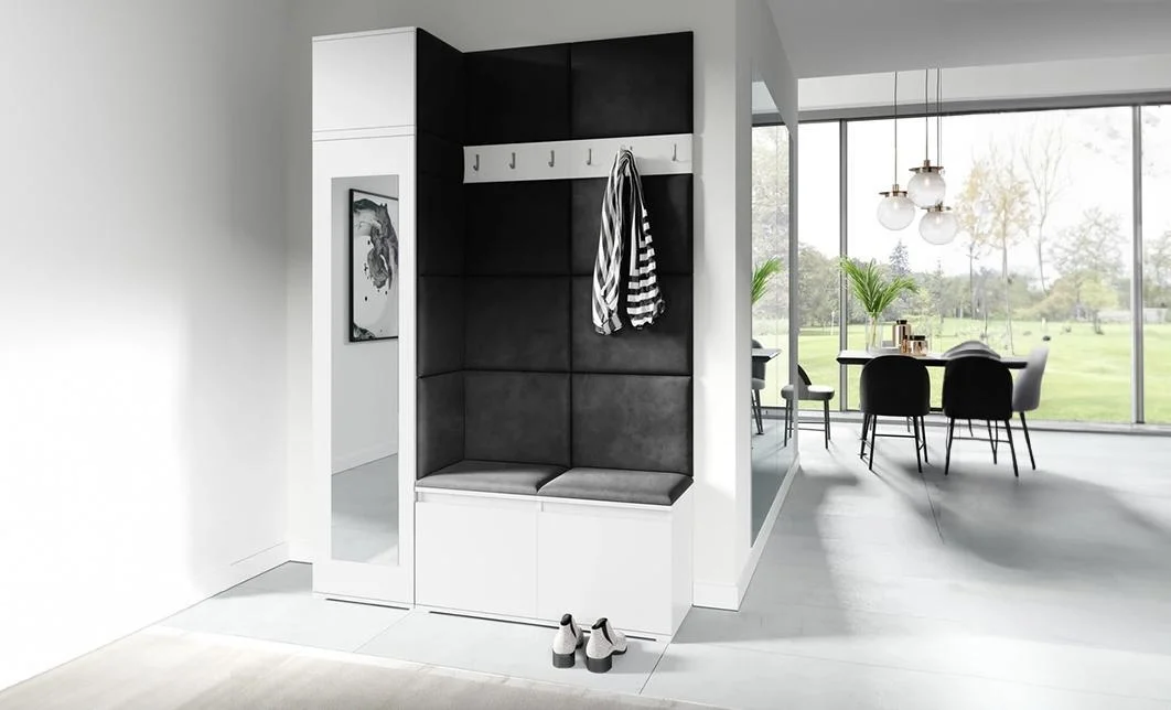 Cuier Hol Max 22, Alb/ Negru - Trinity 16