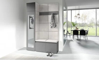Cuier Hol Max 22, Grafit/ Crem - Trinity 1