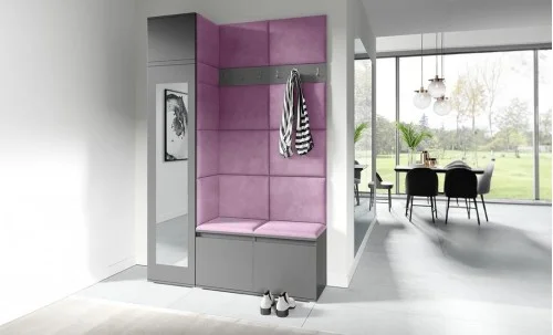 Cuier Hol Max 22, Grafit/ Mov - Trinity 11