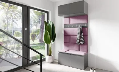 Cuier Hol Max 23, Grafit/ Mov - Trinity 11