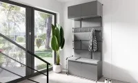 Cuier Hol Max 23, Grafit/ Gri - Trinity 15