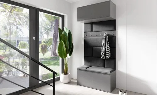 Cuier Hol Max 23, Grafit/ Negru - Trinity 16