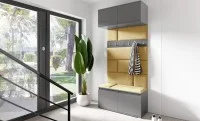 Cuier Hol Max 23, Grafit/ Galben - Trinity 18