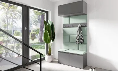 Cuier Hol Max 23, Grafit/ Verde - Trinity 21