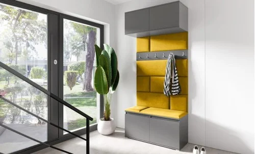 Cuier Hol Max 23, Grafit/ Portocaliu - Trinity 26