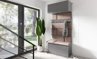 Cuier Hol Max 23, Grafit/ Maro - Trinity 7 1