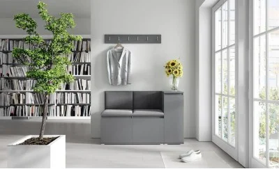 Cuier Hol Max 25, Grafit/ Negru - Trinity 16
