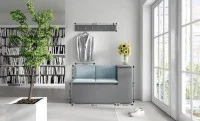 Cuier Hol Max 25, Grafit/ Albastru - Trinity 22 1