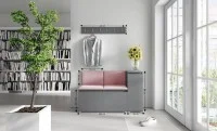 Cuier Hol Max 25, Grafit/ Roz - Trinity 23