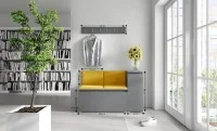 Cuier Hol Max 25, Grafit/ Portocaliu - Trinity 26