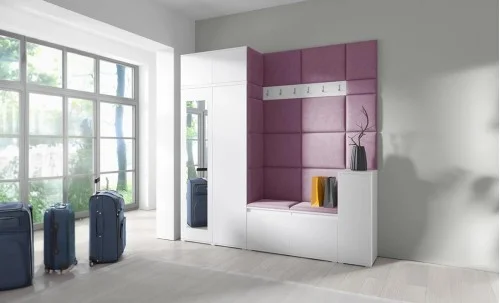 Cuier Hol Max 26, Alb/ Mov - Trinity 11