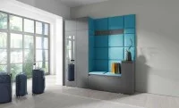 Cuier Hol Max 26, Grafit/ Albastru - Trinity 13