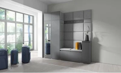 Cuier Hol Max 26, Grafit/ Gri - Trinity 14