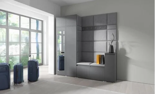 Cuier Hol Max 26, Grafit/ Gri - Trinity 15