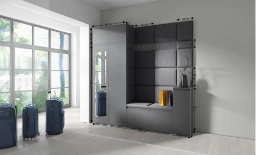 Cuier Hol Max 26, Grafit/ Negru - Trinity 16