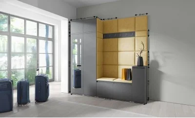 Cuier Hol Max 26, Grafit/ Galben - Trinity 18