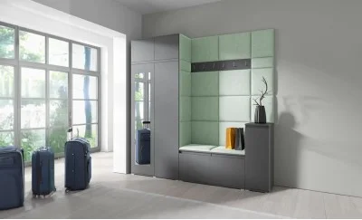 Cuier Hol Max 26, Grafit/ Verde - Trinity 21