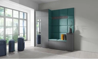 Cuier Hol Max 26, Grafit/ Verde - Trinity 28