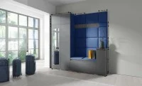 Cuier Hol Max 26, Grafit/ Albastru - Trinity 31