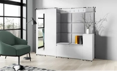 Cuier Hol Max 27, Alb/ Gri - Trinity 14