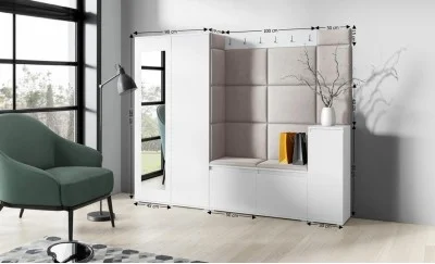 Cuier Hol Max 27, Alb/ Bej - Trinity 2