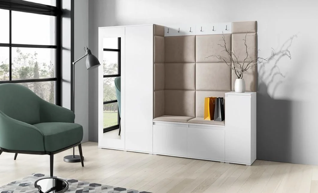 Cuier Hol Max 27, Alb/ Maro - Trinity 5
