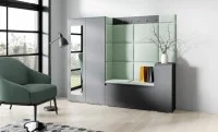 Cuier Hol Max 27, Grafit/ Verde - Trinity 21