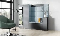 Cuier Hol Max 27, Grafit/ Albastru - Trinity 22 1