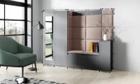 Cuier Hol Max 27, Grafit/ Maro - Trinity 7 1