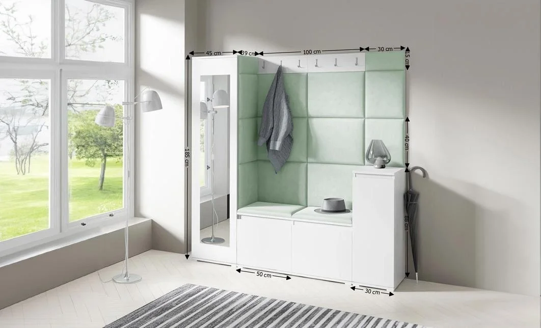 Cuier Hol Max 28, Alb/ Verde - Trinity 21 1