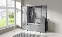 Cuier Hol Max 28, Grafit/ Gri - Trinity 15