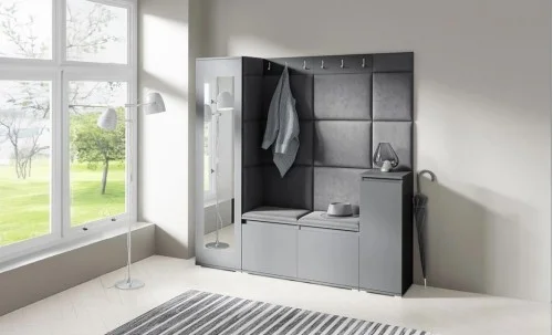 Cuier Hol Max 28, Grafit/ Negru - Trinity 16