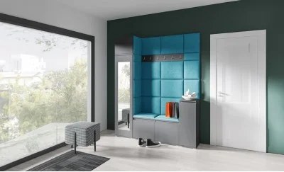 Cuier Hol Max 29, Grafit/Albastru - Trinity 13
