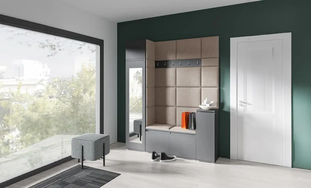 Cuier Hol Max 29, Grafit/Maro - Trinity 5
